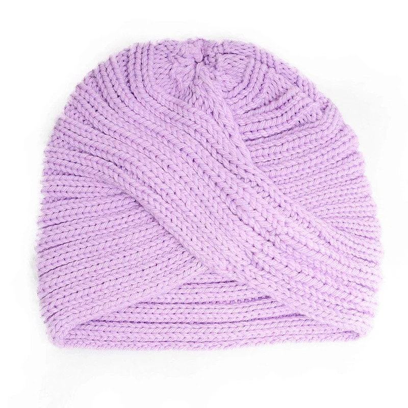 turbante lila