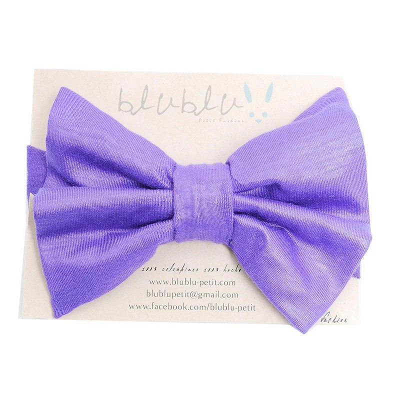 balaca corbatin morado claro