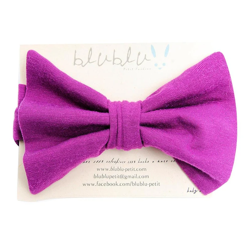 balaca corbatin morada