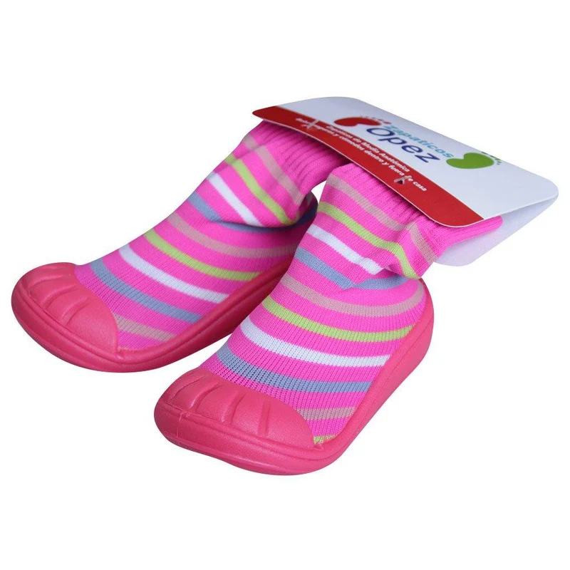 zapatos rayas fucsia 18