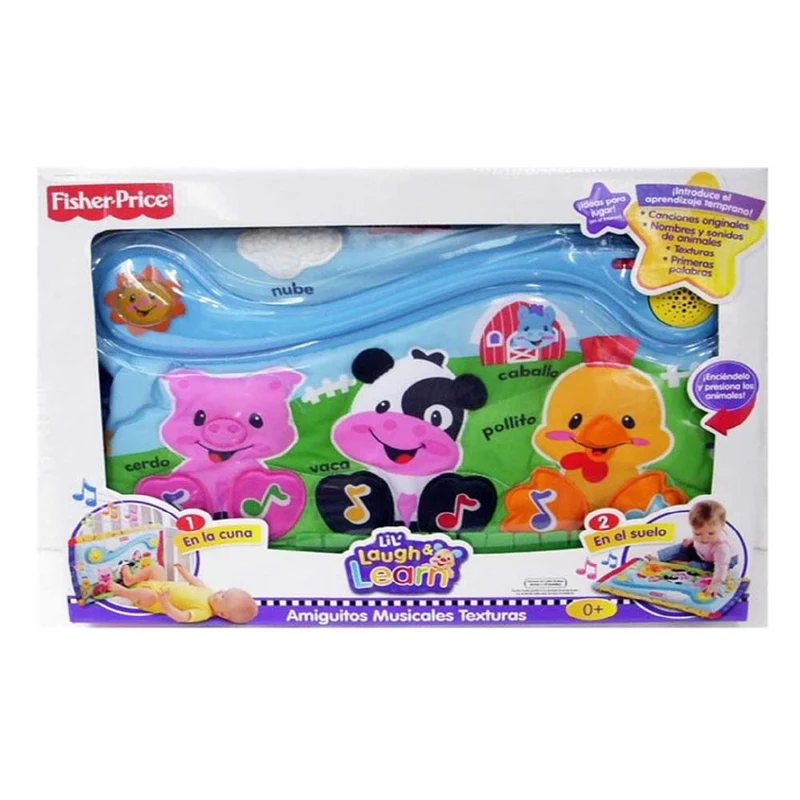 fisher price tapete musical animales