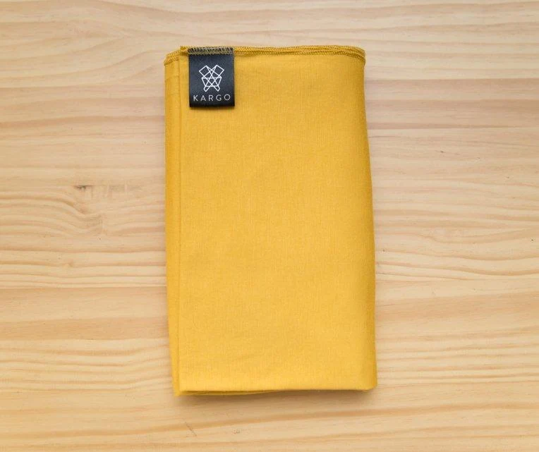 fular elastico mostaza