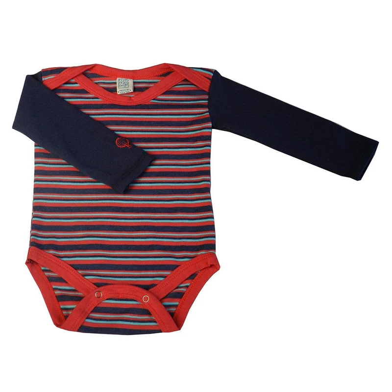 body malu rayas azul rojo 0 3m