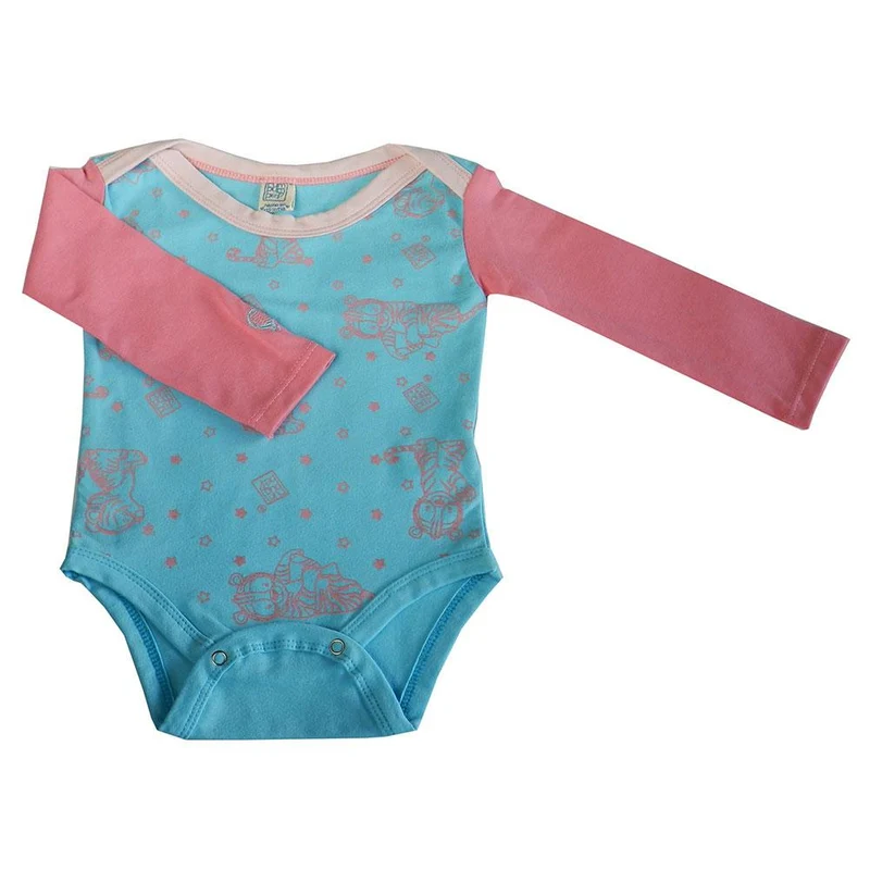 body malu tigres rosados 9 12m