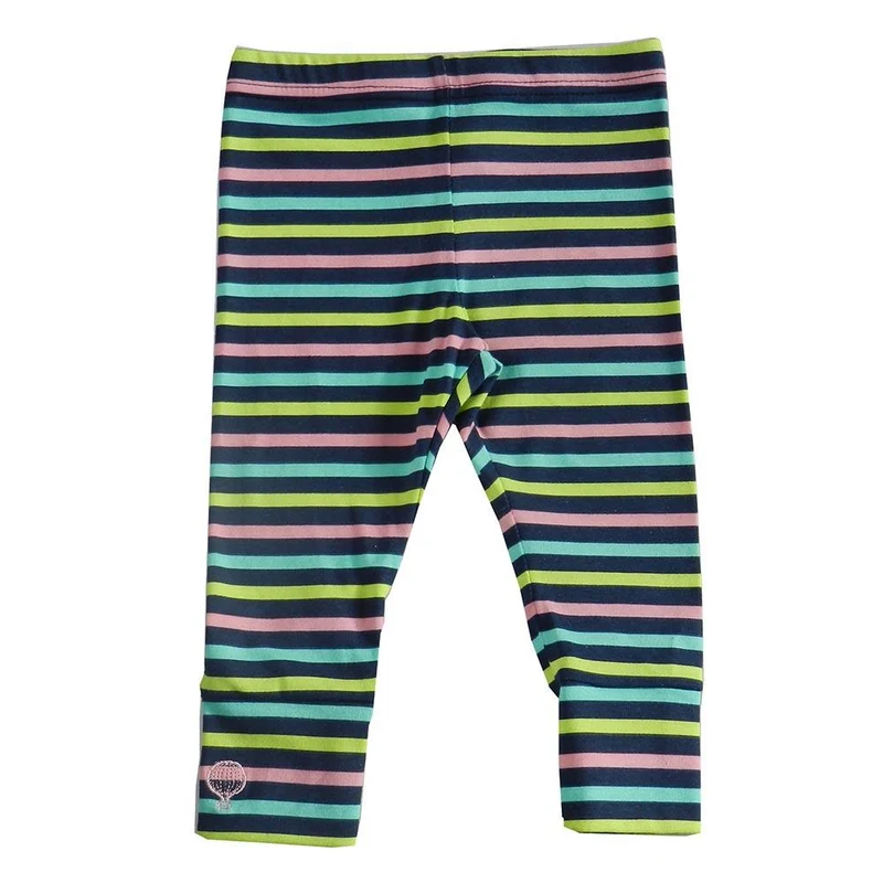 leggings rayas azul rosado6 9m