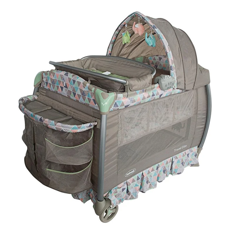 cuna corral travel elite blue