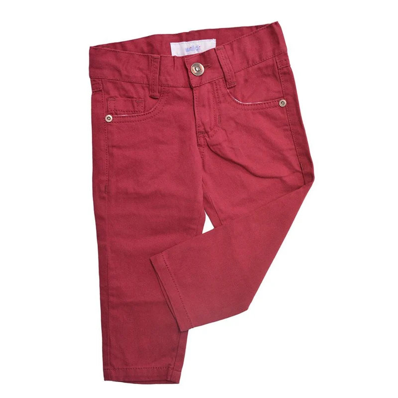 pantalon islando rojo 24m