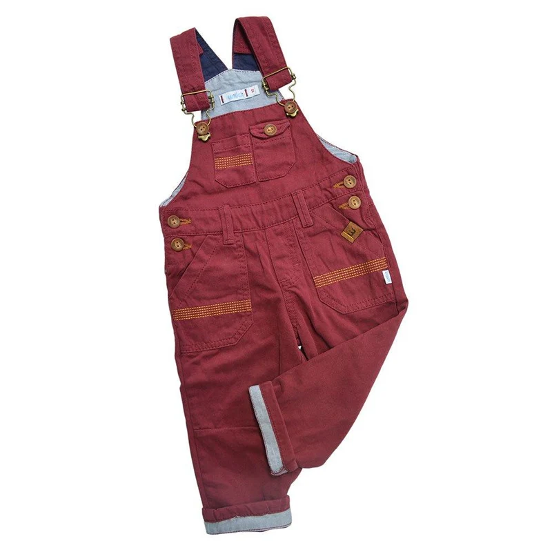 overall baby boy rojo 24m