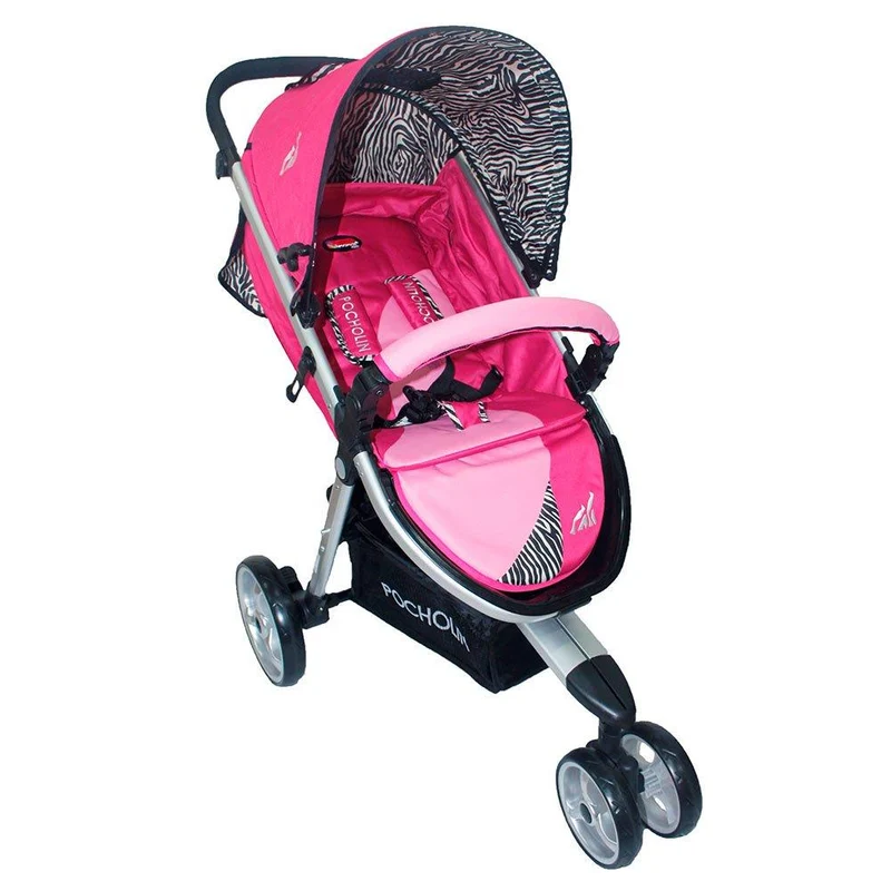 coche rosado de zebra