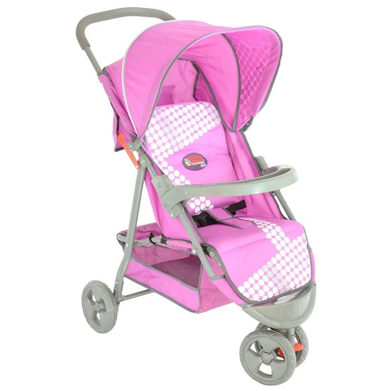 coche tres ruedas rosado