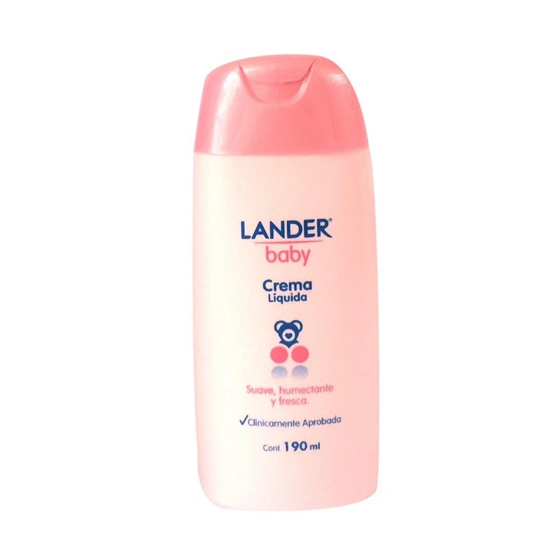 crema liquida lander baby x 190 ml