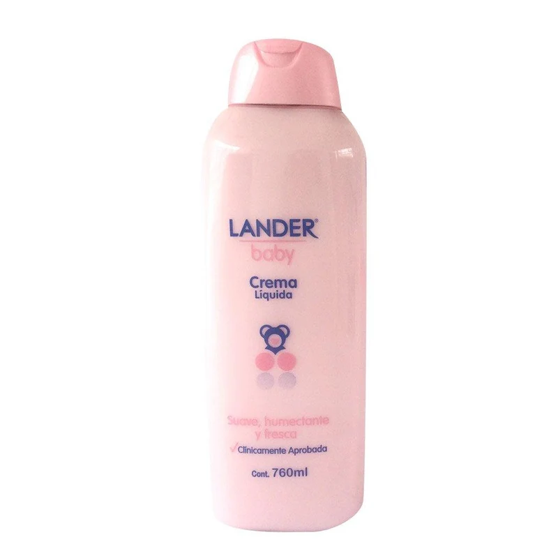 crema liquida lander baby x 760 ml