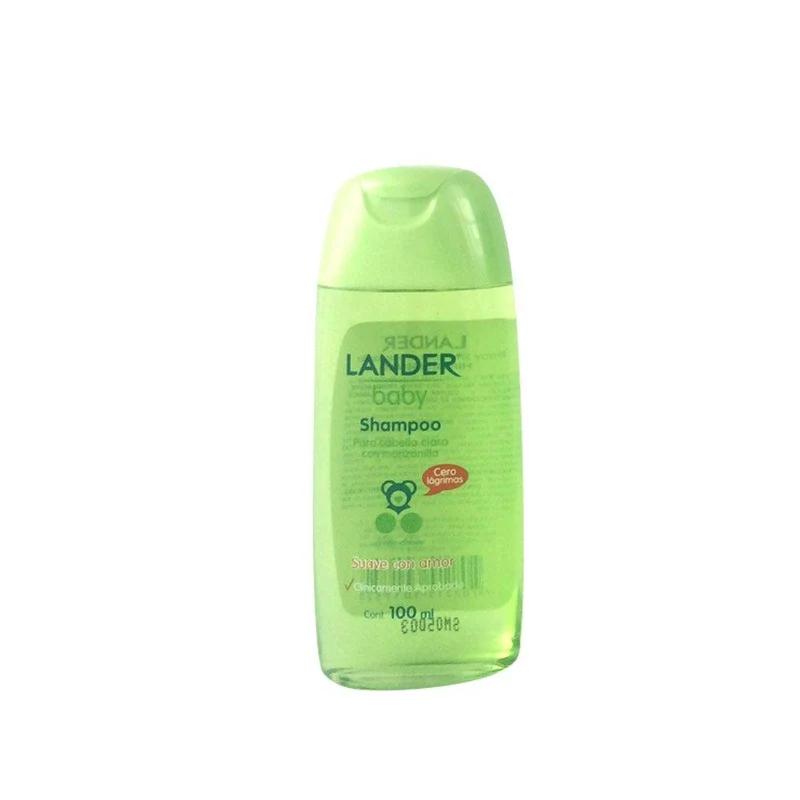 shampoo para cabellos claros con manzanilla lander baby x100ml