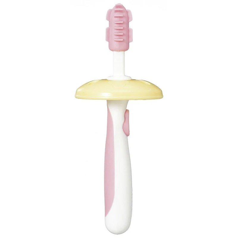 cepillo dental de entrenamiento paso 1 rosa