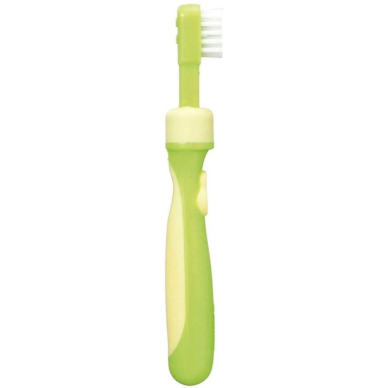 cepillo dental de entrenamiento paso 3 verde
