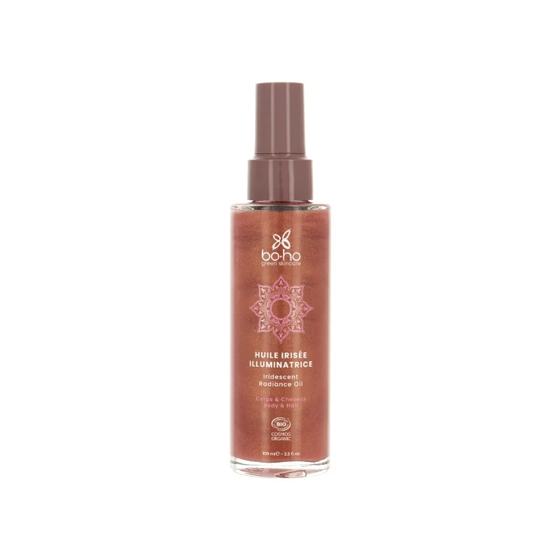Aceite iridiscente iluminador Rose Gold BOHO