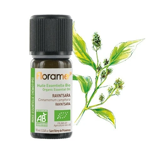 Aceite esencial Ravintsara (cinamomum camphora) Florame