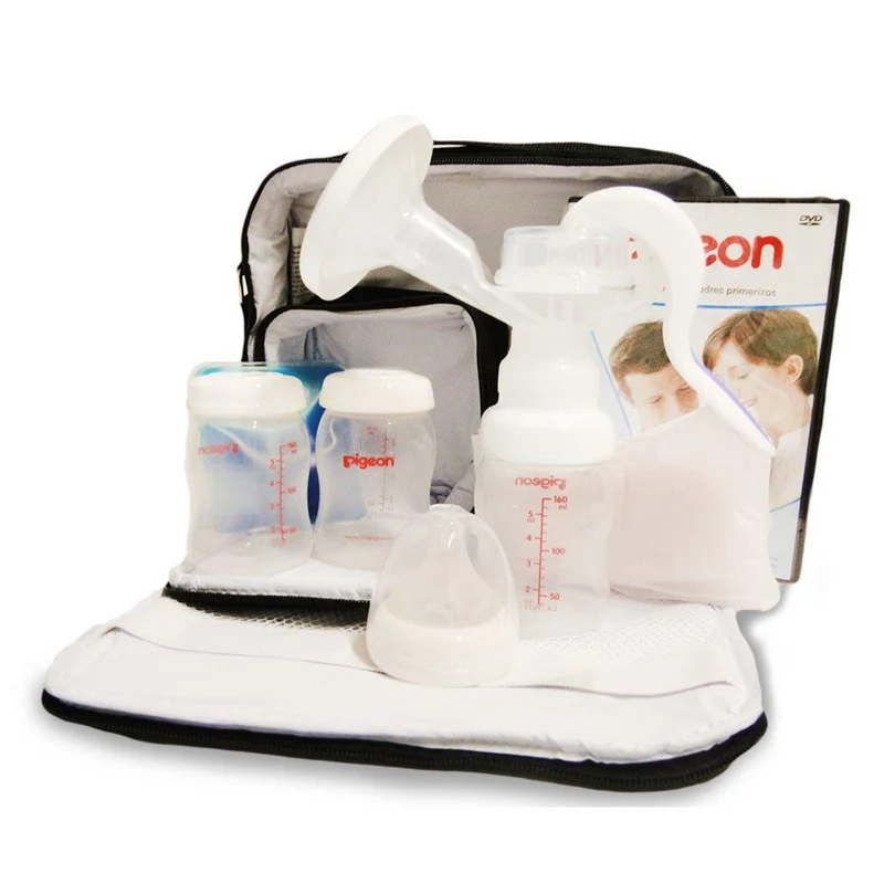 set de lactancia extractor manual con diafragma