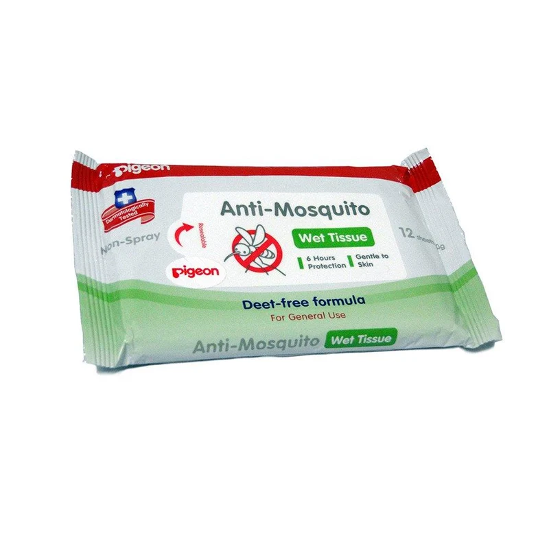 toallitas anti mosquito x 12