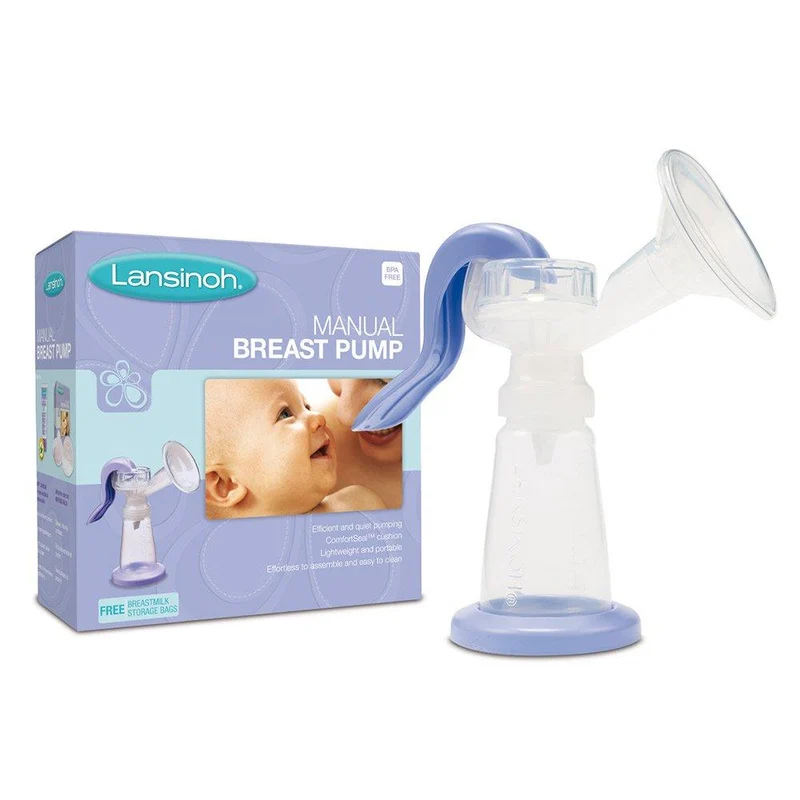 extractor de leche materna manual lansinoh