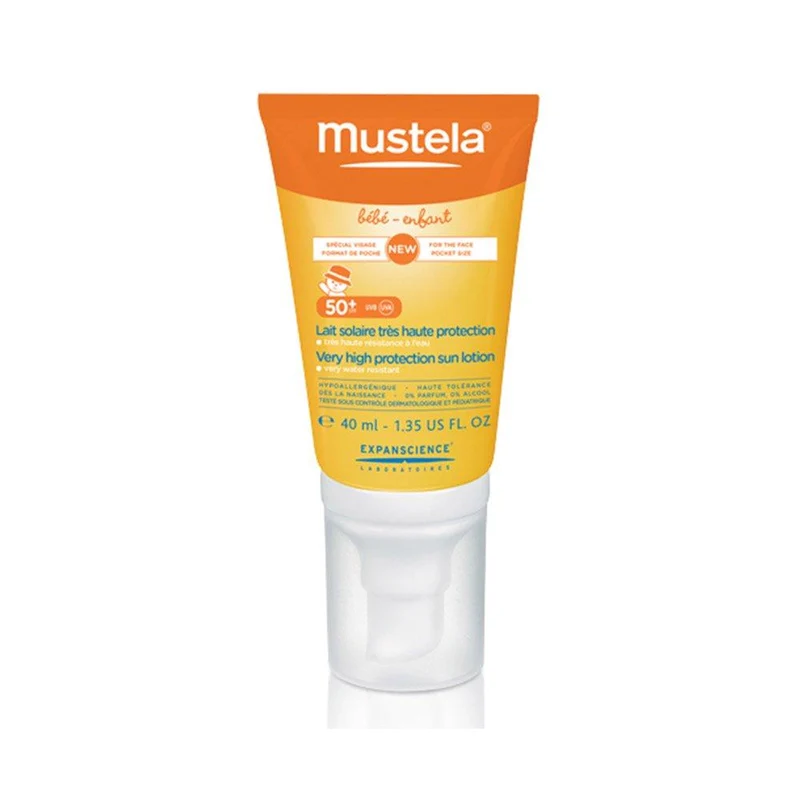 mustela very high protection sun lotion de 40ml
