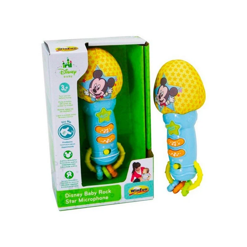 microfono para bebe mickey mouse