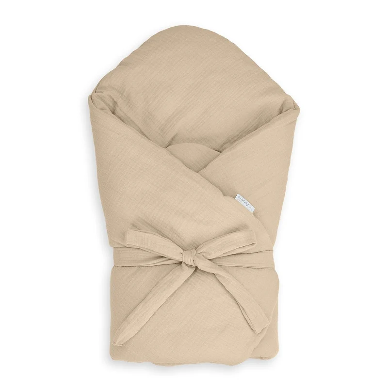 Saco Capazo 4 En 1 Muselina Camel