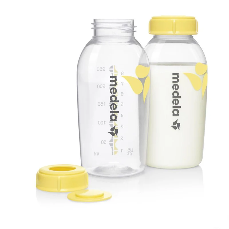 botella biberon para leche amterna de 250 ml caja x2