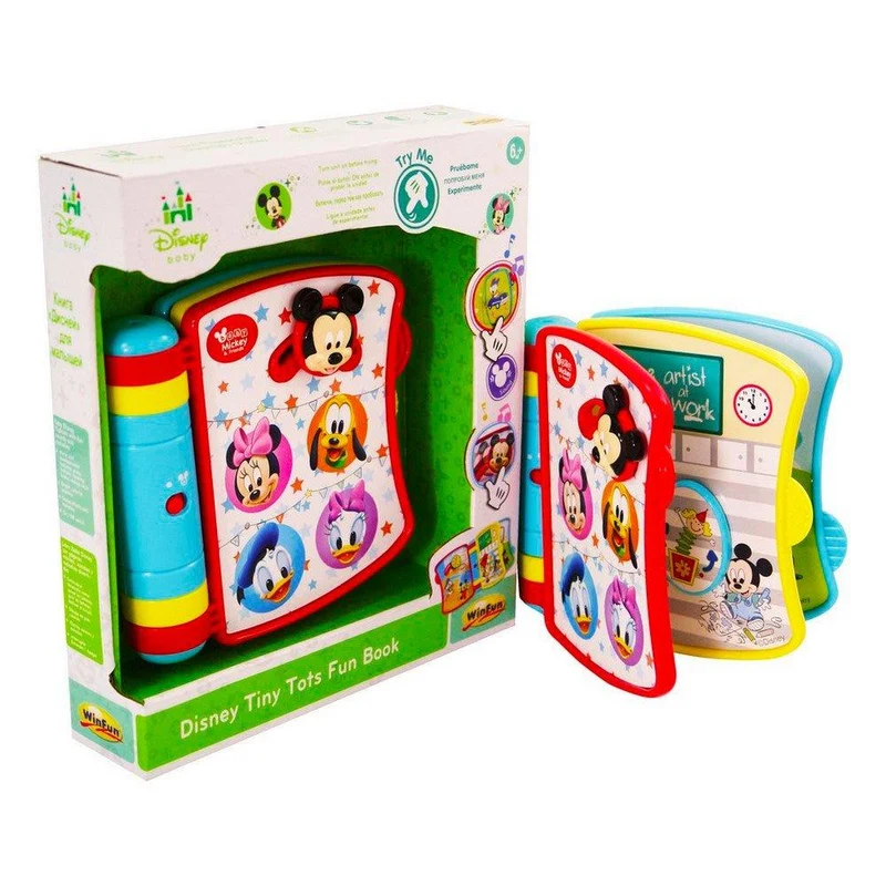 libro didactico con sonidos amigos disney