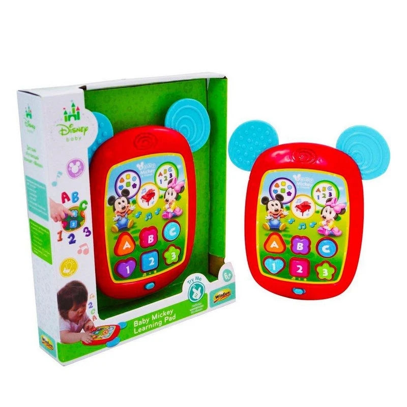 baby mickey tableta de aprendizaje dima juguetes