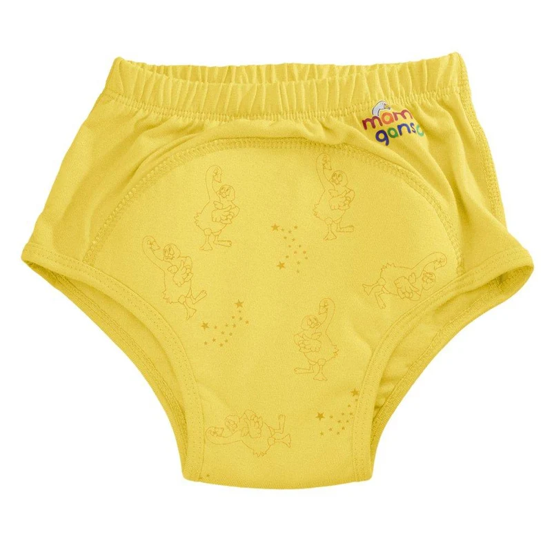 pantalon de entrenamiento reutilizable amarillo