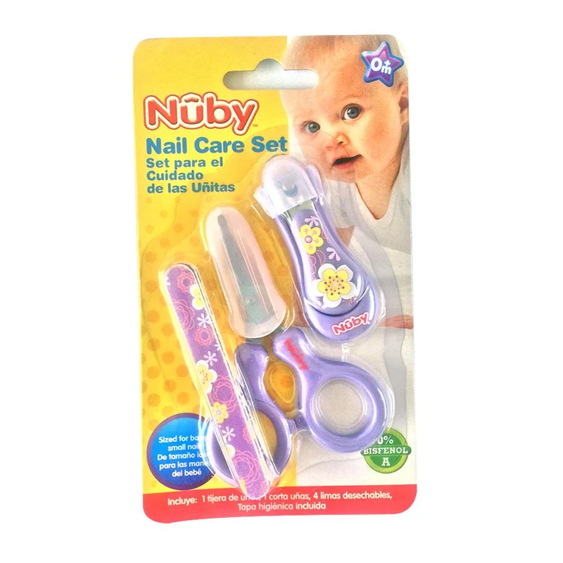 set de manicure nuby premium lila