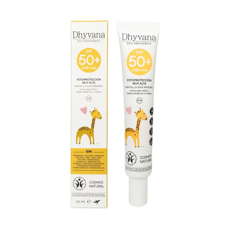 Protector Solar Infantil Spf50+ 50 Ml Dhyvana