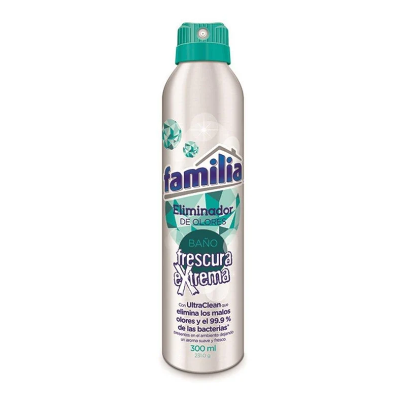 familia eliminador de olores frescura extrema x 300ml