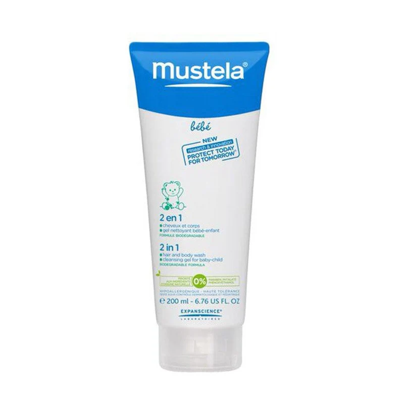 limpiador en gel 2 en 1 cabello y cuerpo 200ml
