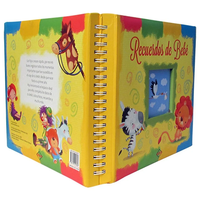 libro recuerdos de bebe