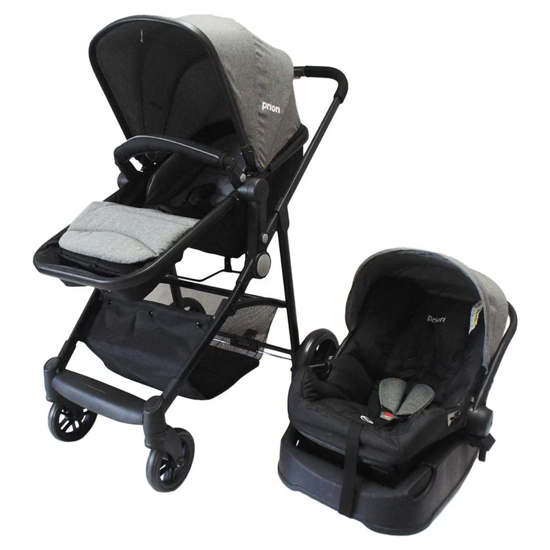 coche travel system capri gris