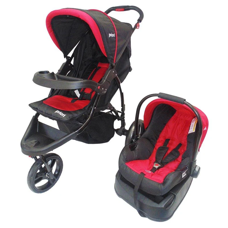 coche travel system max rojo