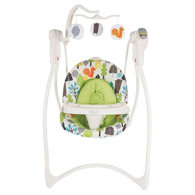 columpio loving hug bear trail graco