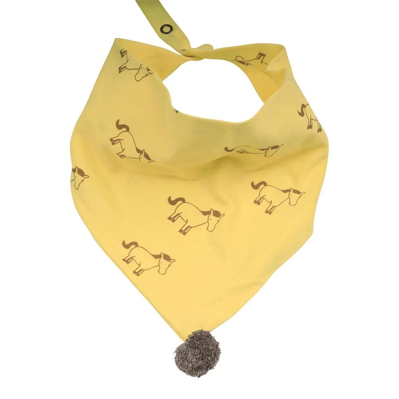 panoleta de caballitos amarillo