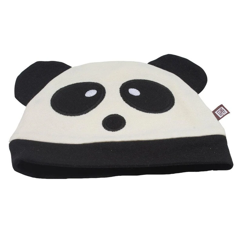 gorrito bebe panda