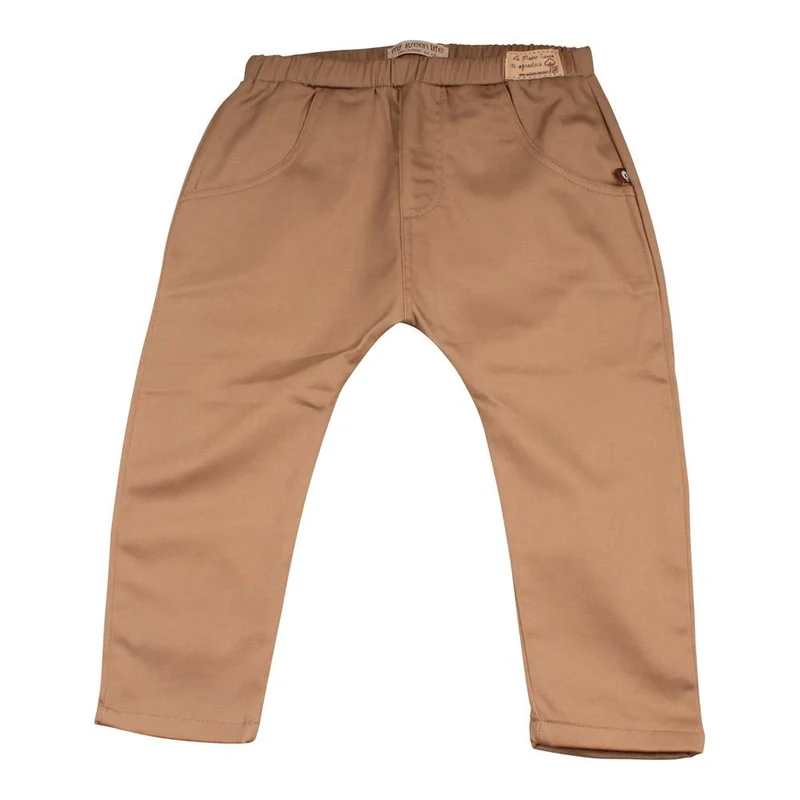pantalon harem tiny caqui 12 18 meses