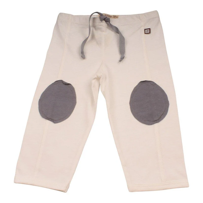 pantalon blanco con rodilleras
