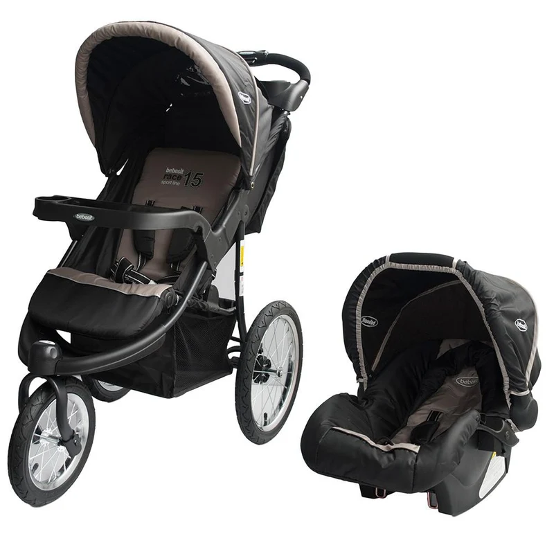 travel system jogger kiddo beige coche 4 en 1