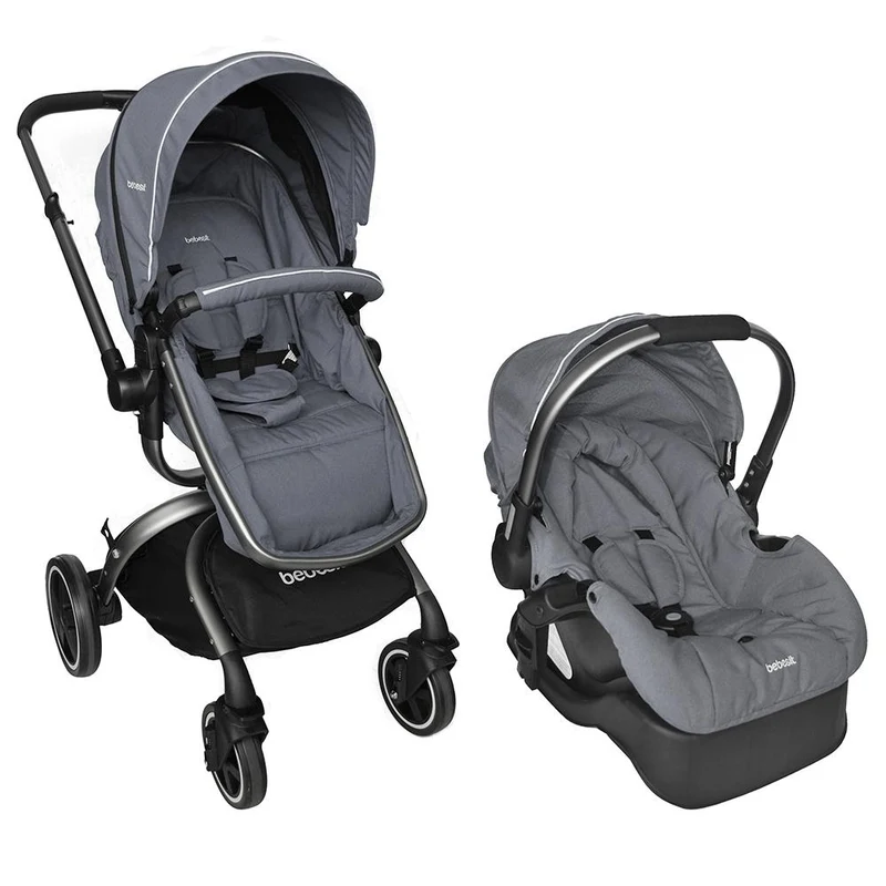 travel system 360 grados gris