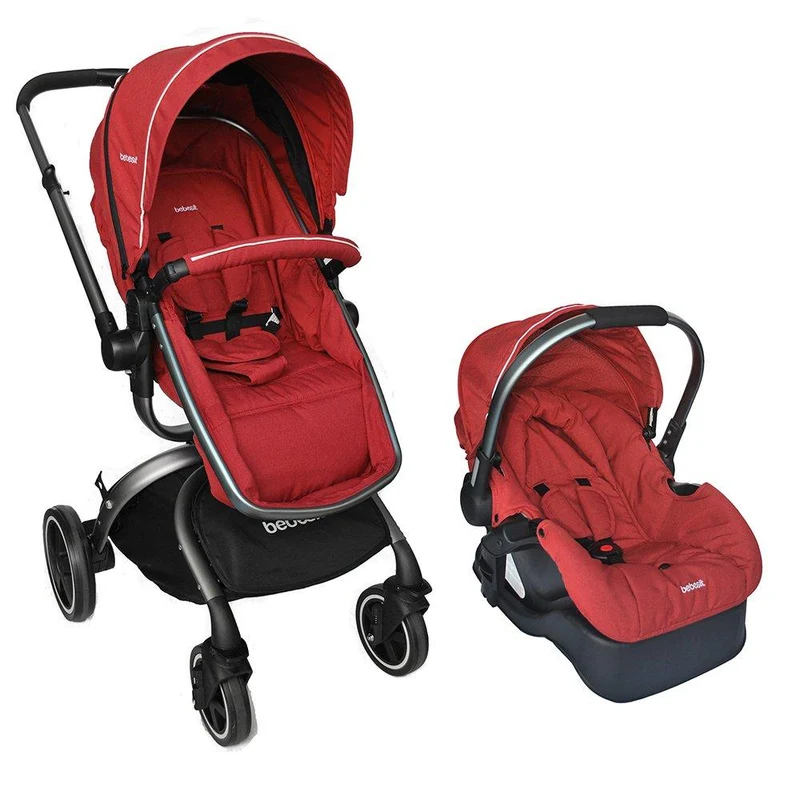 travel system 360 grados rojo
