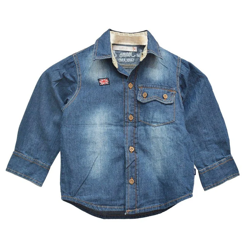 camisa azul kinedon 6t