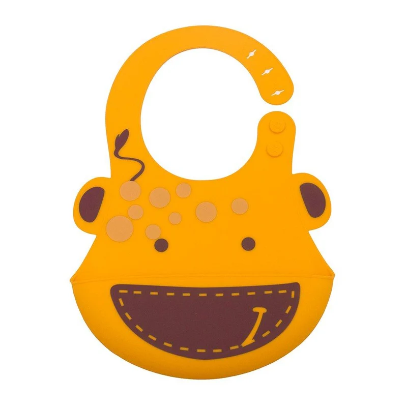babero jirafa amarillo