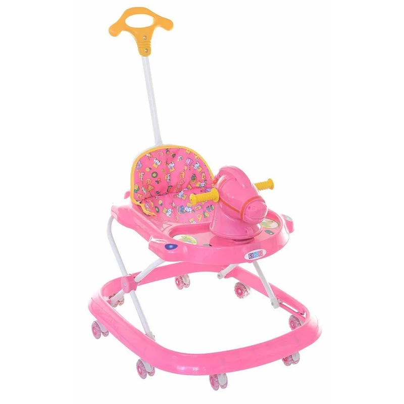 caminador caballo rosado