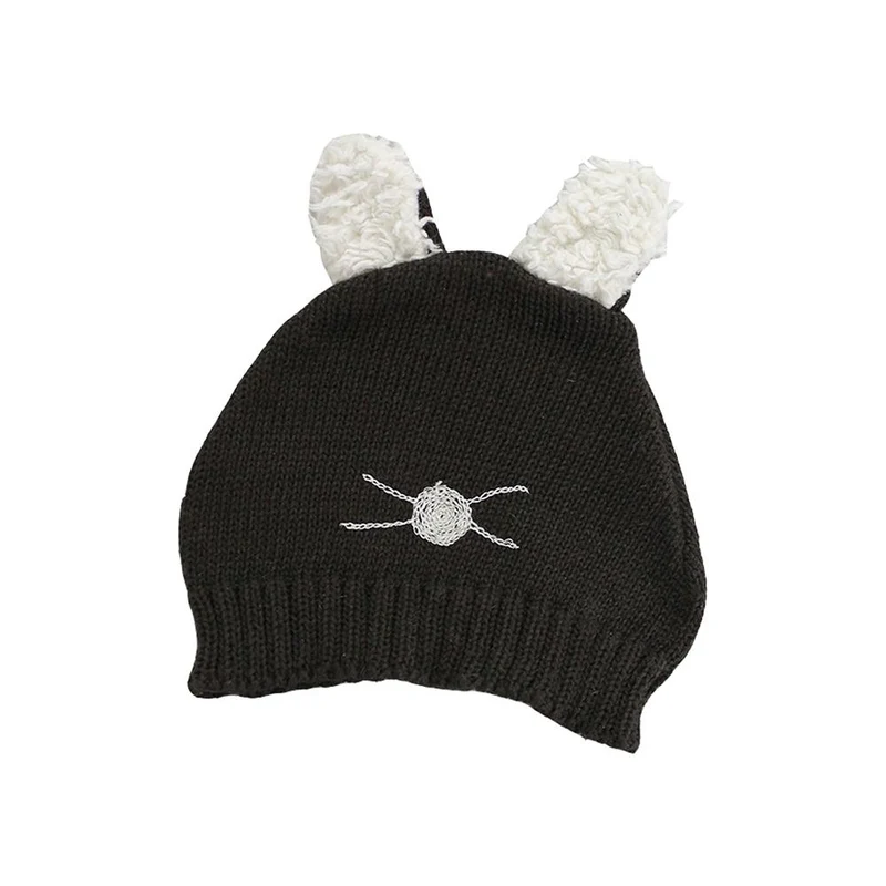 gorro tejido cafe